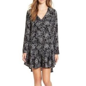 Nordstrom Leith Floral Tunic Dress